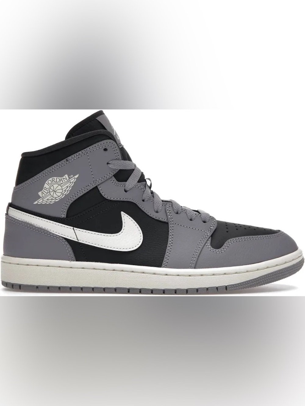 Wmns Air Jordan 1 Mid 'Cement Grey'